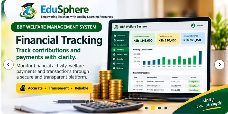 BBF Welfare Management System — Financial Tracking