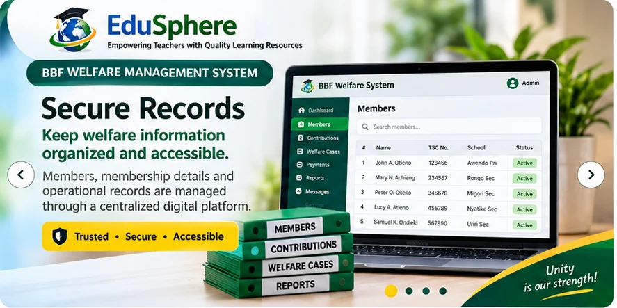 BBF Welfare Management System — Secure Records